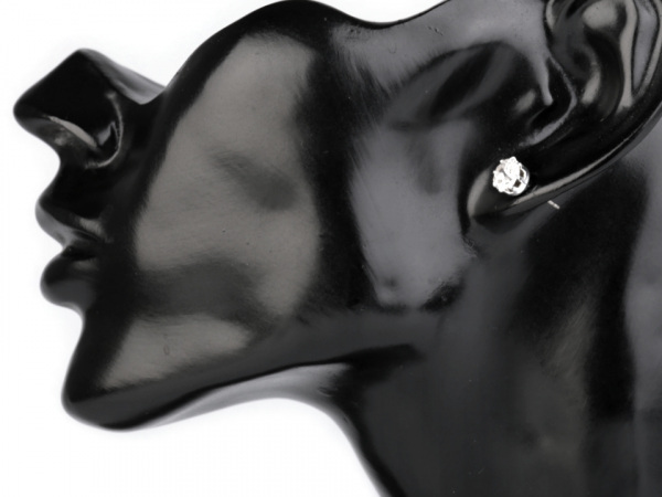 Náhrdelník a náušnice s broušenými kameny - jablonecká bižuterie