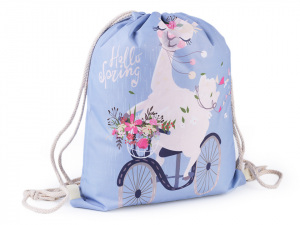 Vak na záda lama, dinosaurus 34x40 cm