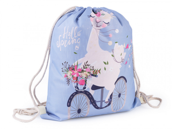 Vak na záda lama, dinosaurus 34x40 cm