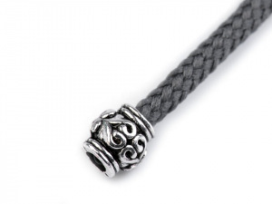 Kovová koncovka na šňůru Ø2 mm / ozdoba