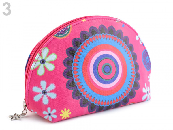 Kosmetická taška mandala 15x25 cm