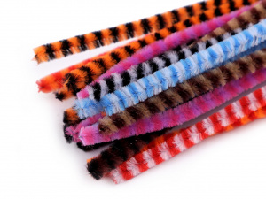 Chlupaté modelovací drátky proužek Ø6 mm délka 30 cm