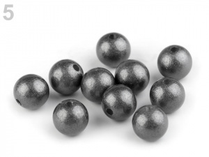 Plastové korálky Shine effect Ø12 mm