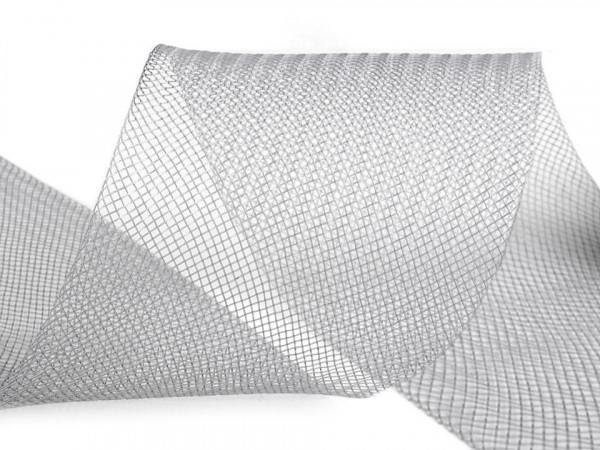 Modistická krinolína na vyztužení šatů a výrobu fascinátorů šíře 8 cm