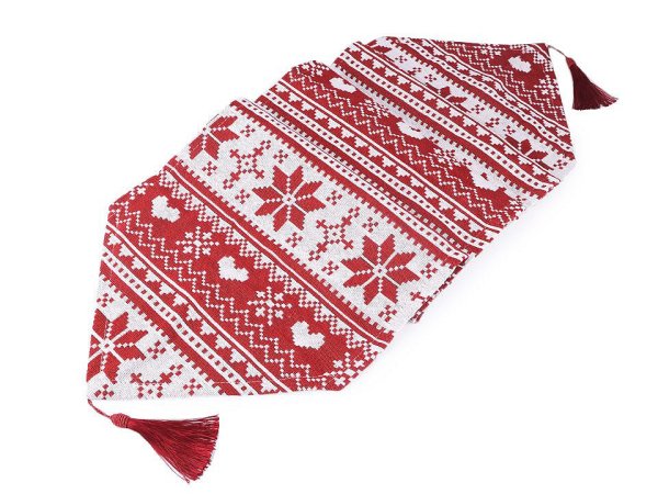 Běhoun / ubrus gobelín 34x175 cm vánoční