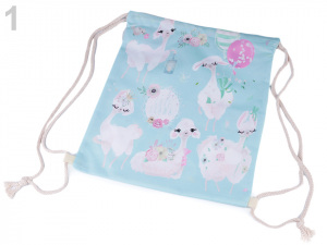 Vak na záda lama, dinosaurus 34x40 cm