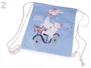 Vak na záda lama, dinosaurus 34x40 cm