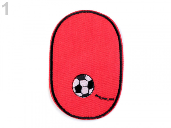 Nažehlovačka / záplata riflová míč