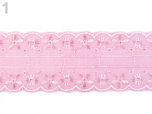 Madeira / vsadka - štykování šíře 45 mm