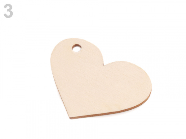 Dřevěný štítek srdce, cedulka,  kolečko