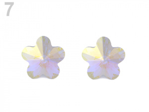 Náušnice se Swarovski Elements květ