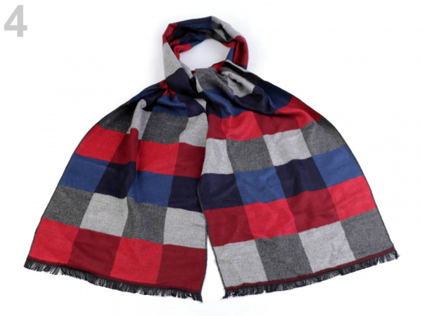 Pánská šála 31x180 cm