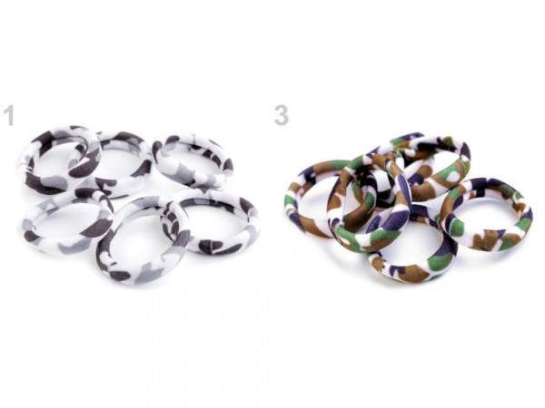 Gumičky do vlasů Army