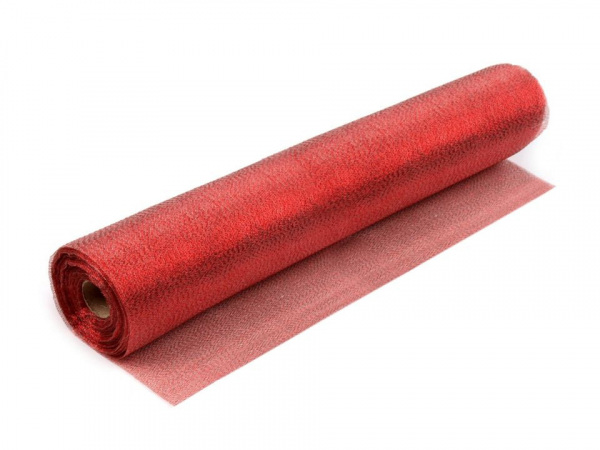 Dekorační metráž šíře 36 cm s lurexem