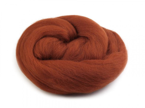 Ovčí rouno 20 g česané extra jemné