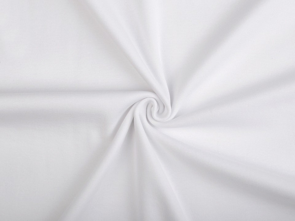 Úplet bavlněný elastický hladký / náplet