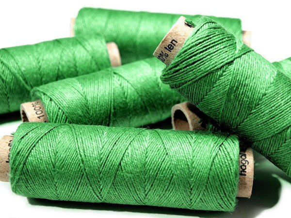 Nitě lněné knoflíkové 50 m