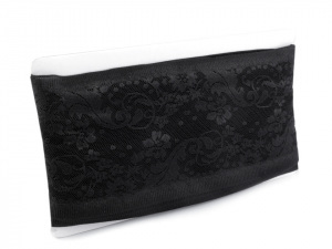 Elastická krajka se silikonem šíře 10,5 cm