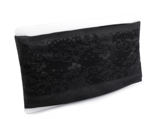 Elastická krajka se silikonem šíře 10,5 cm