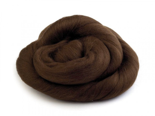 Ovčí rouno 20 g česané extra jemné