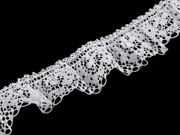 Krajkový volánek šíře 40 mm