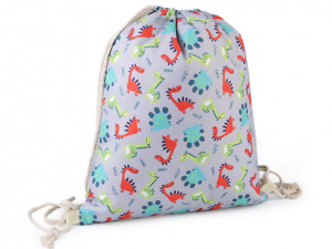 Vak na záda lama, dinosaurus 34x40 cm