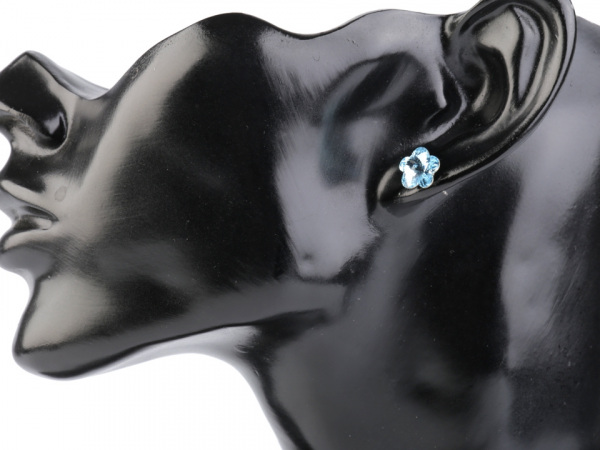 Náušnice se Swarovski Elements květ