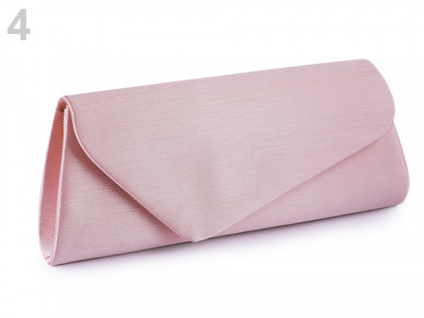 Kabelka - psaníčko saténové s vroubkovanou strukturou 2. jakost