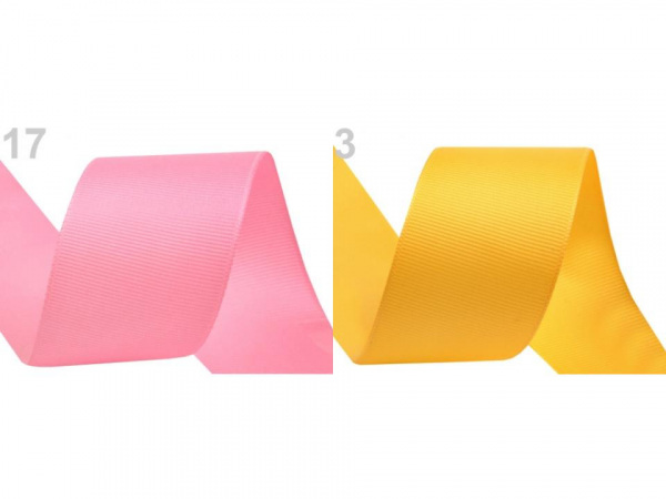 Rypsová stuha svazky po 5 m šíře 40 mm