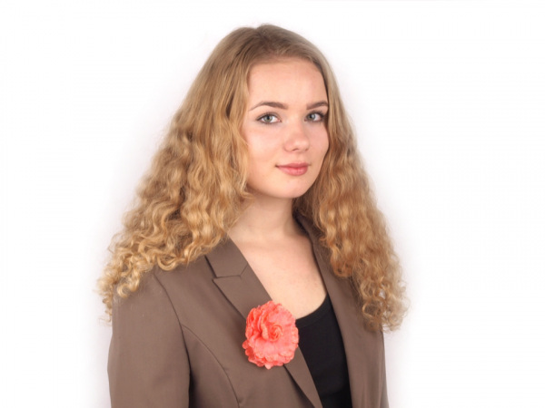 Brož / ozdoba růže Ø8 cm