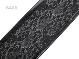 Elastická krajka se silikonem šíře 10,5 cm