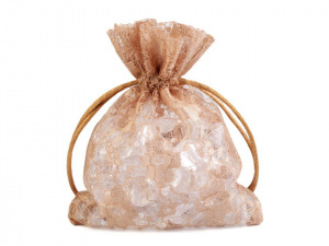 Dárkový pytlík krajkový 10x13 cm