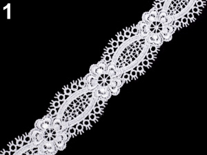 Vzdušná krajka / vsadka šíře 30 mm