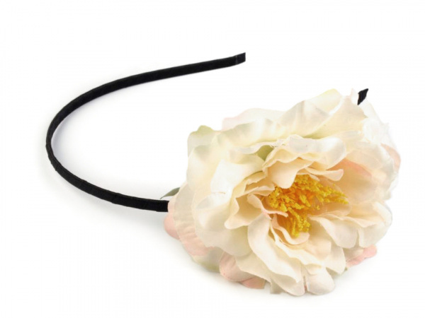 Čelenka do vlasů s květem