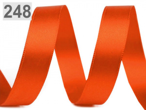 Atlasová stuha oboulící svazky po 5 m šíře 15 mm