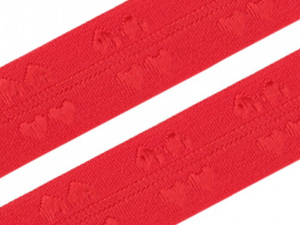 Lemovací pruženka šíře 20 mm se srdíčky