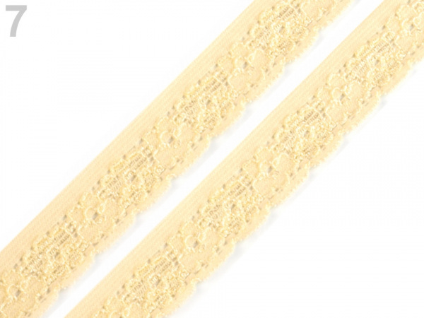 Ozdobná pruženka šíře 17 mm