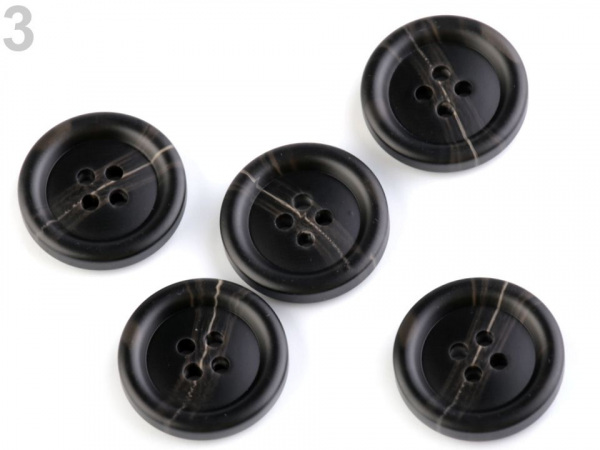 Knoflík velikost 28", 32", 36"