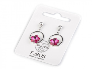 Náušnice se Swarovski Elements květ