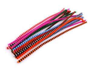 Chlupaté modelovací drátky proužek Ø6 mm délka 30 cm