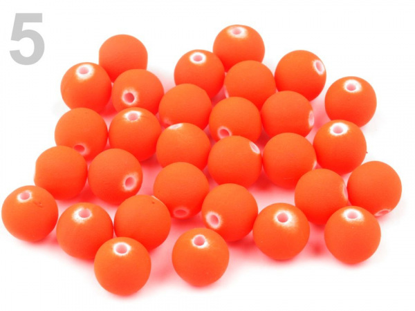 Plastové korálky Ø10 mm