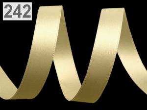 Atlasová stuha oboulící svazky po 5 m šíře 15 mm