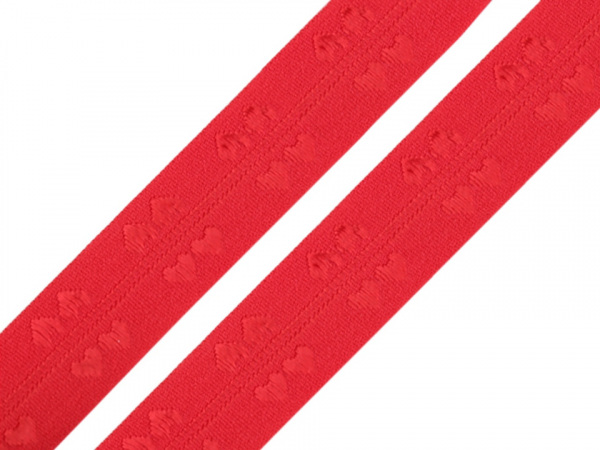 Lemovací pruženka šíře 20 mm se srdíčky