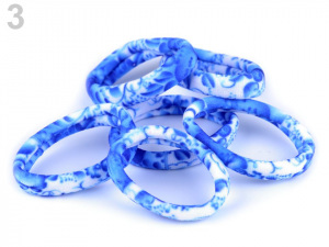 Gumičky do vlasů plameňák, srdce, sova, květ