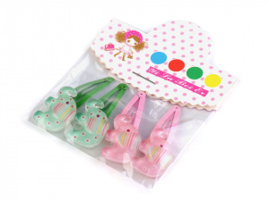 Sponka do vlasů pukačka slon, zebra