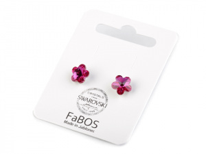 Náušnice se Swarovski Elements květ