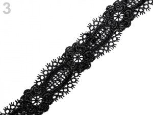 Vzdušná krajka / vsadka šíře 30 mm