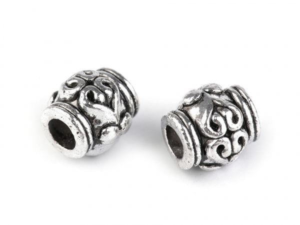 Kovová koncovka na šňůru Ø2 mm / ozdoba