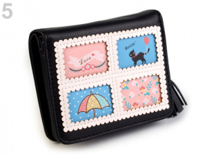 Peněženka se střapcem 9x11,5 cm