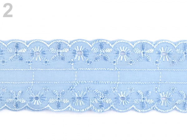 Madeira / vsadka - štykování šíře 45 mm